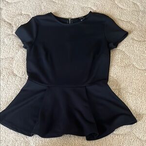 Forever 21 Black Cocktail Blouse Fit and Flare